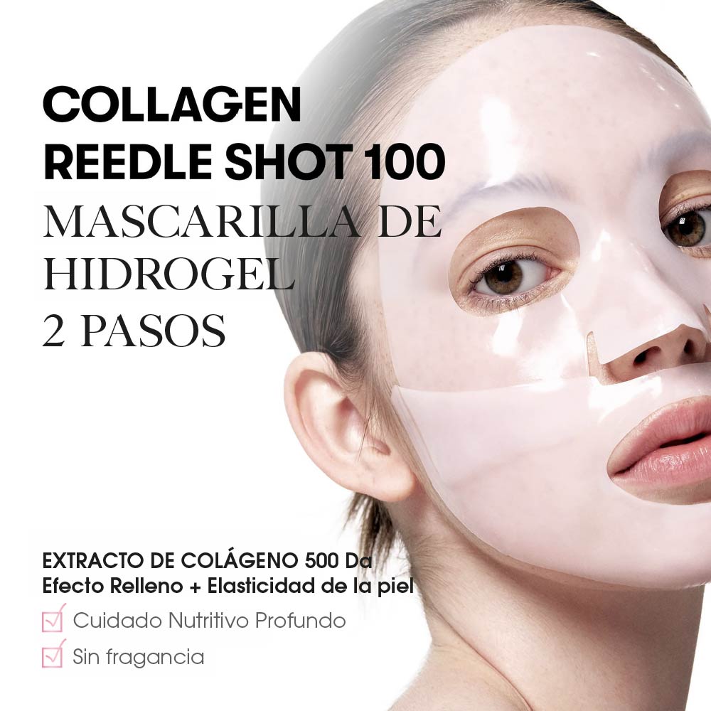 COLLAGEN REEDLE SHOT 100 2 STEP MASK (MASCARILLA FACIAL)